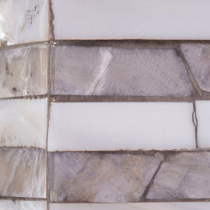 Mother-of-pearl Mosaic Rectangle Mirror