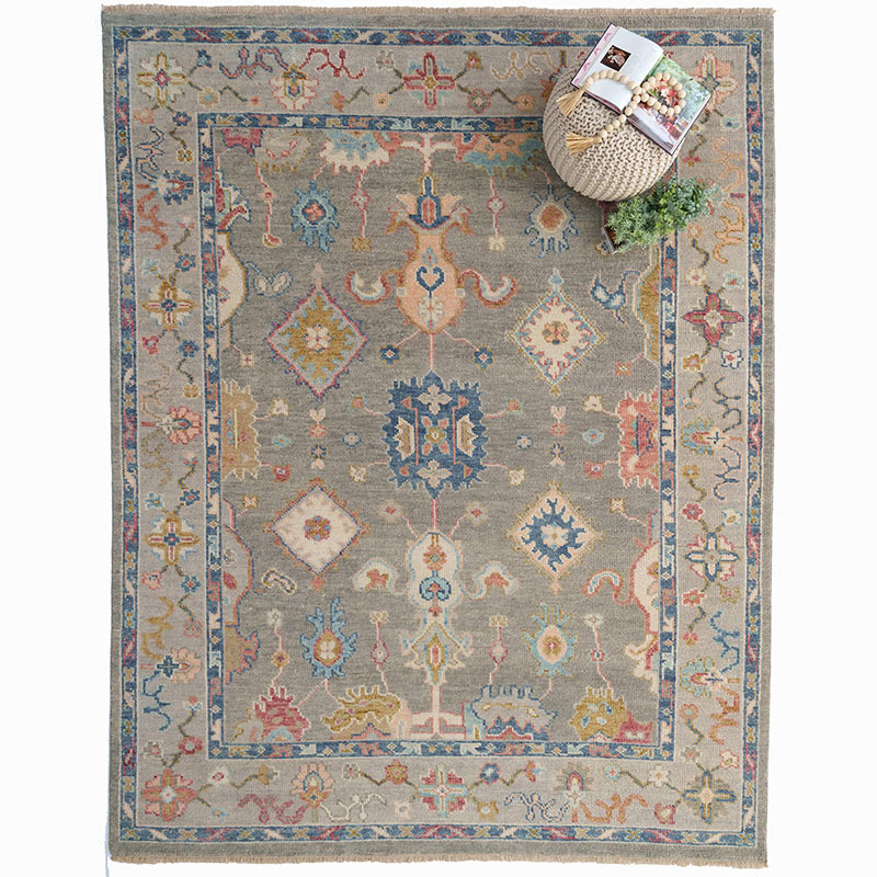 Hand Knotted Traditional Wool Rug