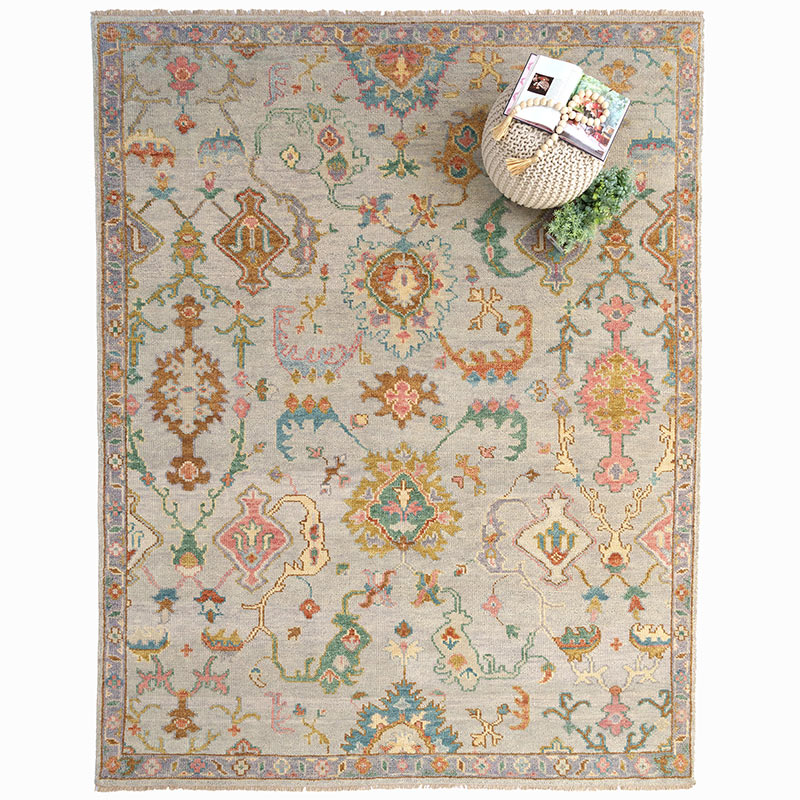 Hand Knotted Traditional Wool Rug