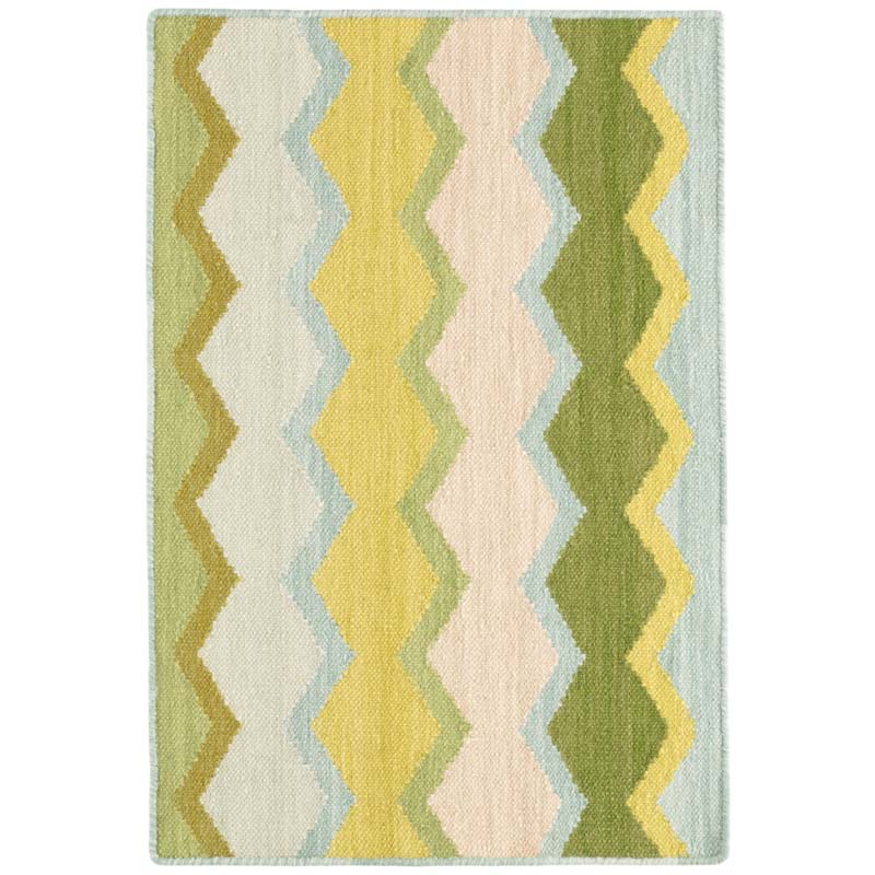 Safety Net Handwoven Wool Rug