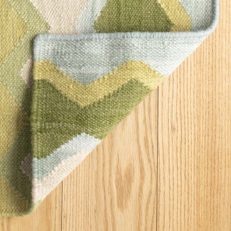 Safety Net Handwoven Wool Rug