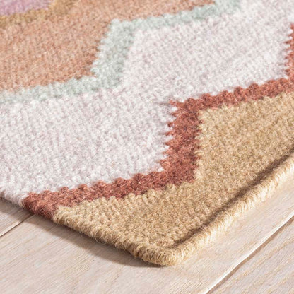 Safety Net Handwoven Wool Rug