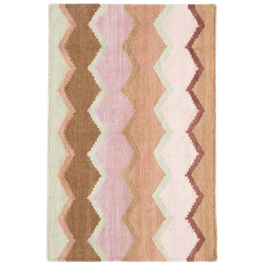 Safety Net Handwoven Wool Rug