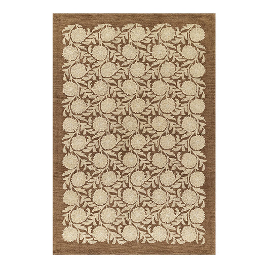 Farmhouse Floral Hand Tufted Wool Rug