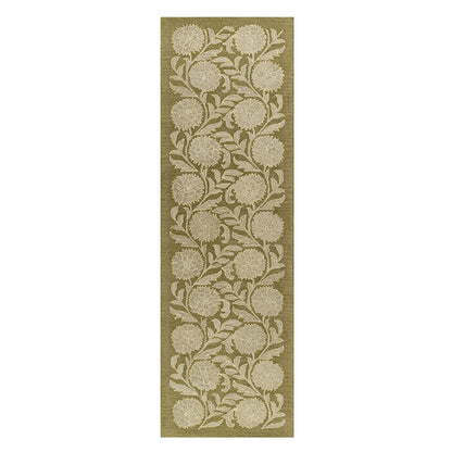 Farmhouse Floral Hand Tufted Wool Rug