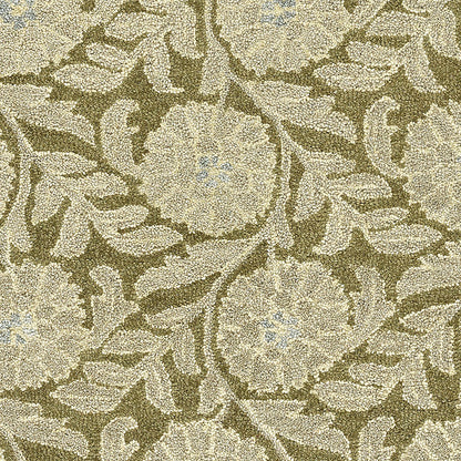 Farmhouse Floral Hand Tufted Wool Rug