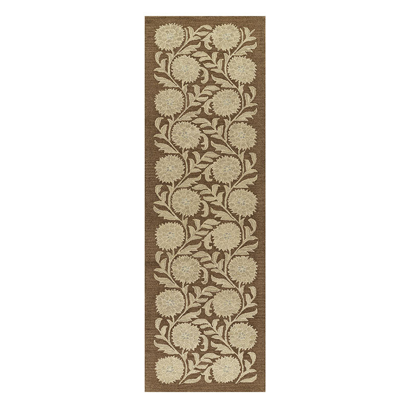 Farmhouse Floral Hand Tufted Wool Rug