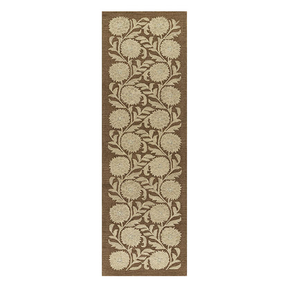 Farmhouse Floral Hand Tufted Wool Rug