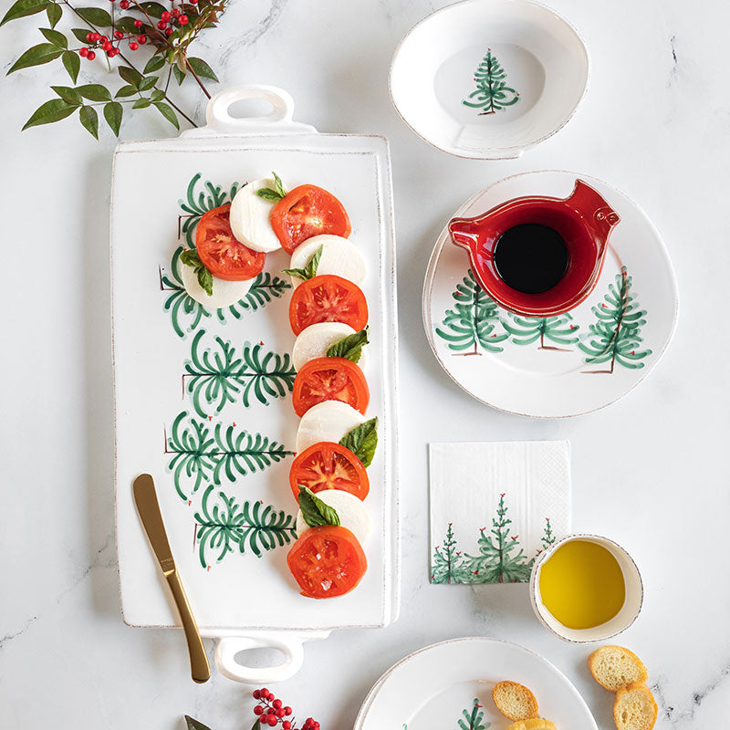 Lastra Holiday Stoneware Condiment Bowl