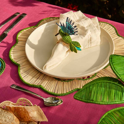 Handwoven Coro Cora Placemats, Set of 2