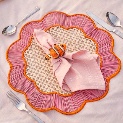 Handwoven Coro Cora Placemats, Set of 2
