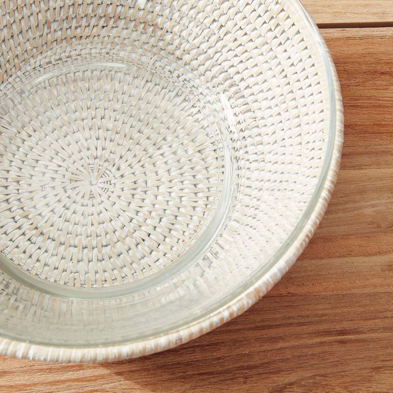 Handwoven Rattan Decorative Bowl