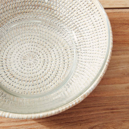 Handwoven Rattan Decorative Bowl