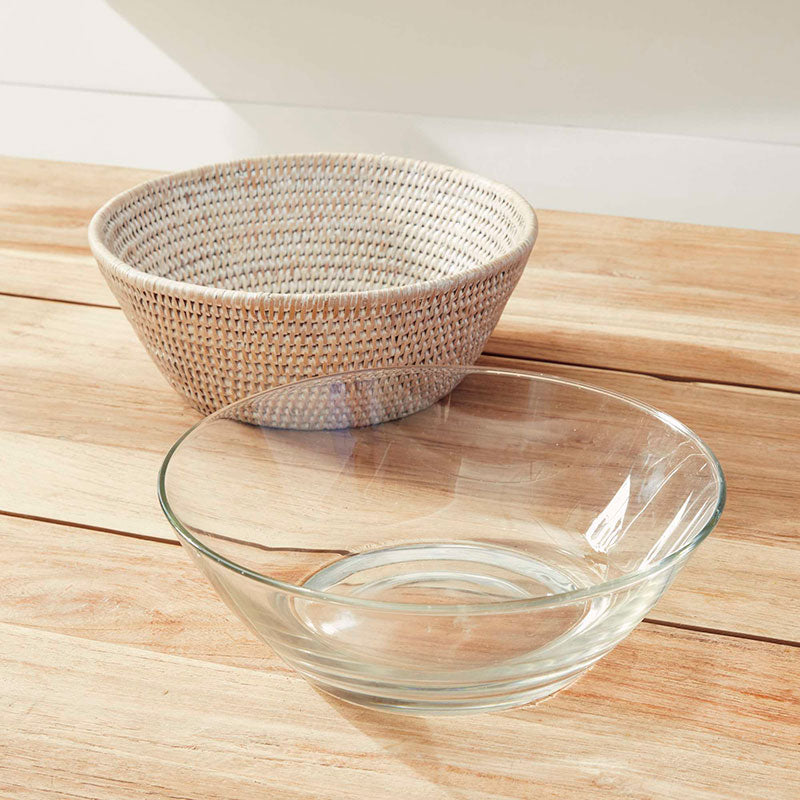 Handwoven Rattan Decorative Bowl
