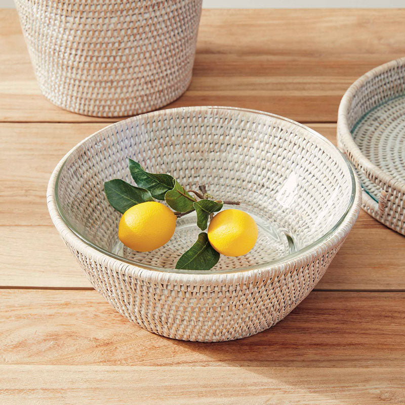 Handwoven Rattan Decorative Bowl