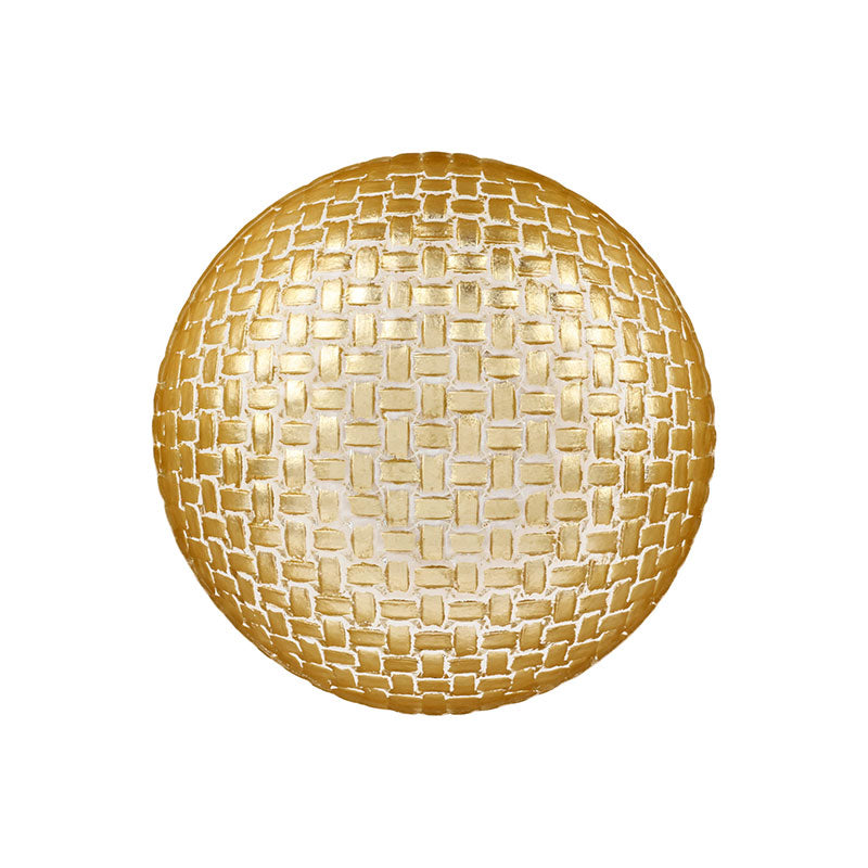 Rufolo Glass Basketweave Serving Bowl