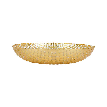 Rufolo Glass Basketweave Serving Bowl