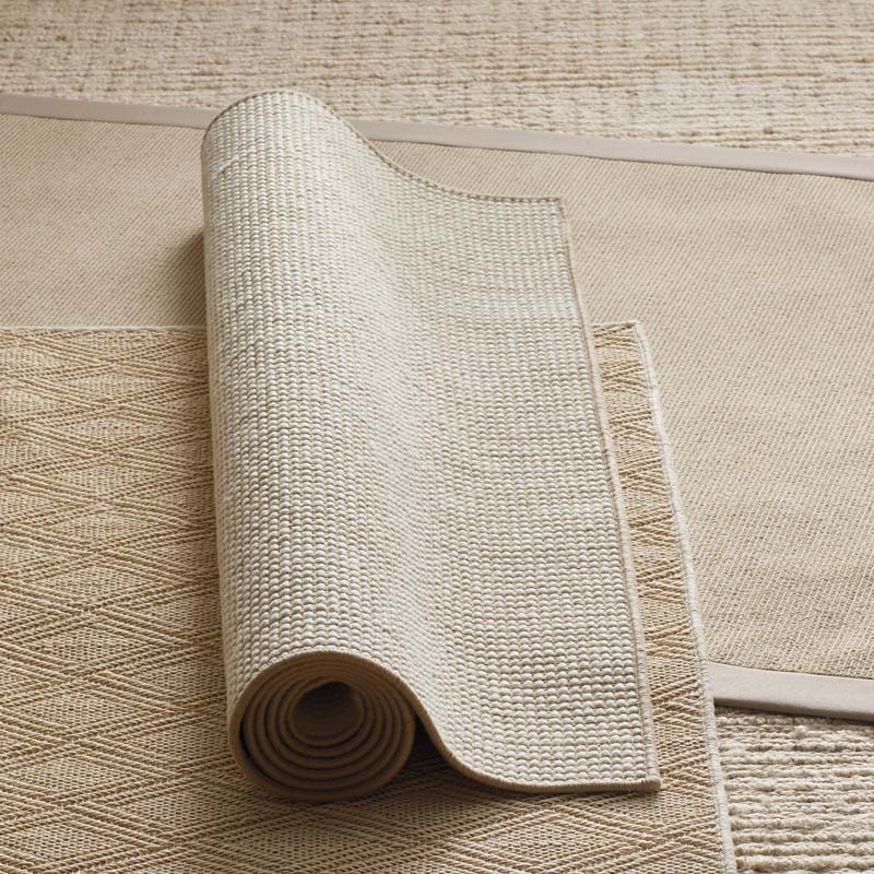 Pixel Woven Sisal and Wool Rug