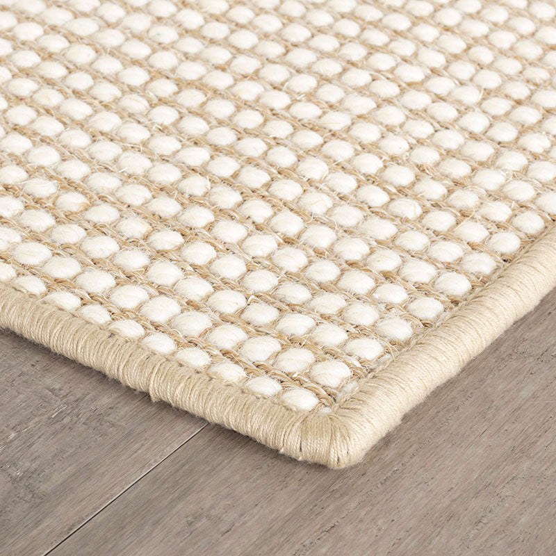 Pixel Woven Sisal and Wool Rug