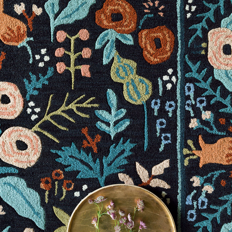 Les Fleur Wool Rug