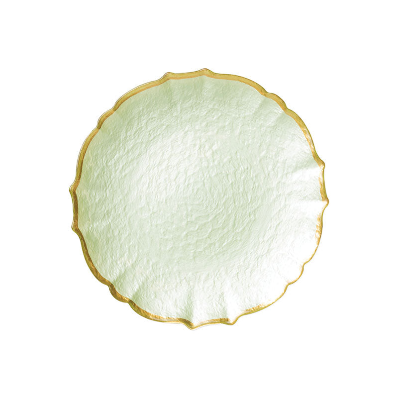 Baroque Glass Dinner Plate