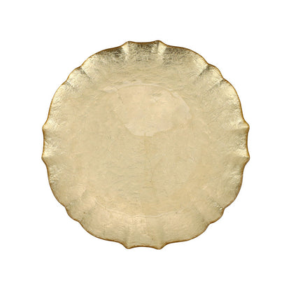 Baroque Glass Dinner Plate
