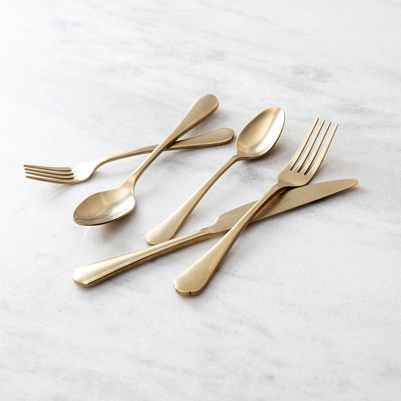 Ellsie Antiqued Flatware, Set of 20