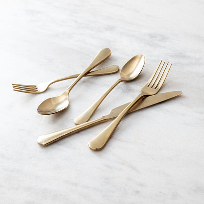 Ellsie Antiqued Flatware, Set of 20