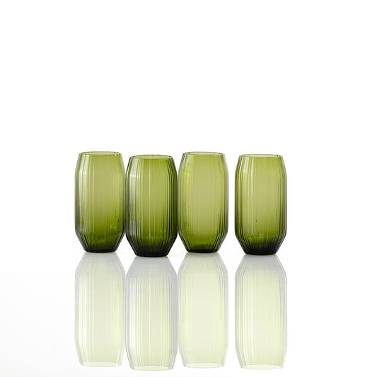 Estiva Textured Glasses, Set of 4