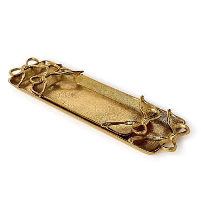Decorative Bow Trays, Set of 2