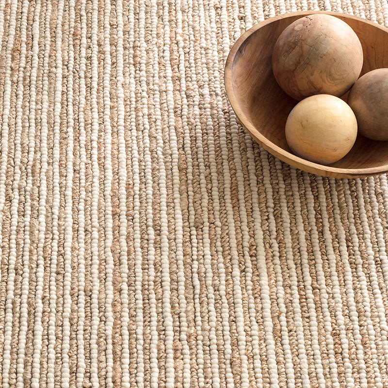 Twiggy Natural Handwoven Jute/Wool Rug
