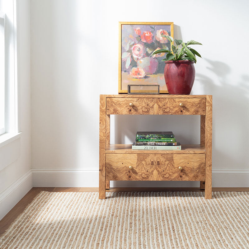 Twiggy Natural Handwoven Jute/Wool Rug