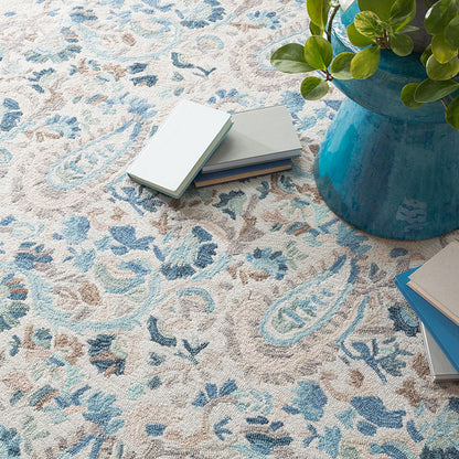 Ines Hand  Hooked Wool Rug