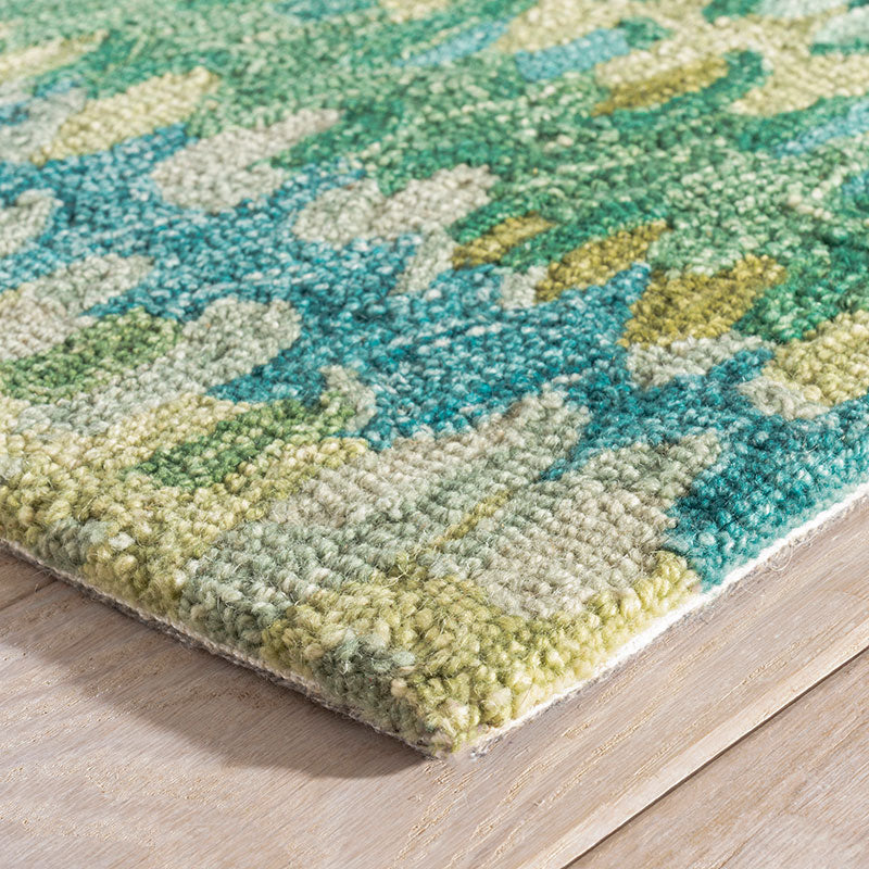 Paint Chip Hand Hooked Wool Rug