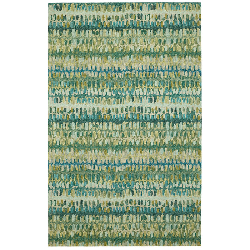 Paint Chip Hand Hooked Wool Rug