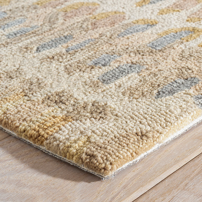 Paint Chip Hand Hooked Wool Rug