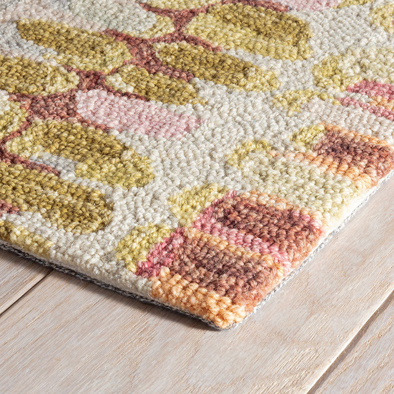 Paint Chip Hand Hooked Wool Rug