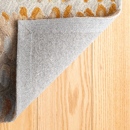 Paint Chip Hand Hooked Wool Rug