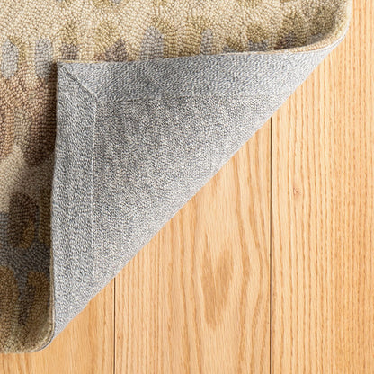 Paint Chip Hand Hooked Wool Rug