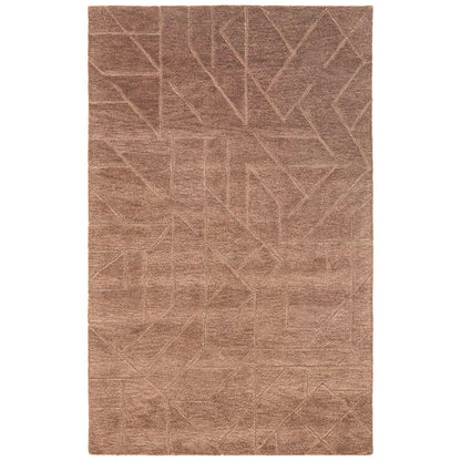 Relief Hand Tufted Wool Rug
