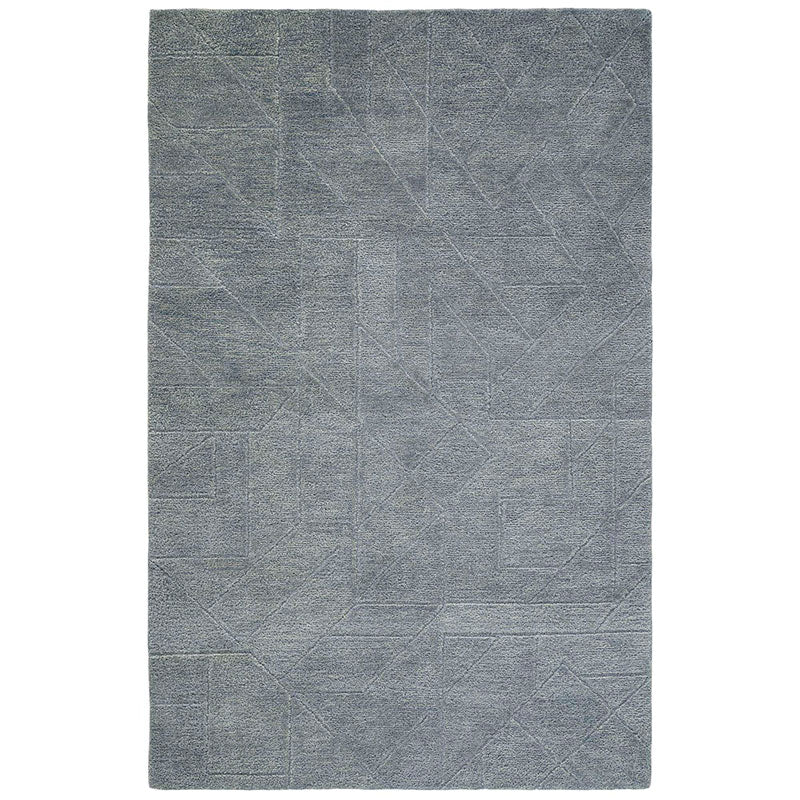 Relief Hand Tufted Wool Rug