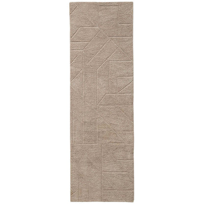 Relief Hand Tufted Wool Rug