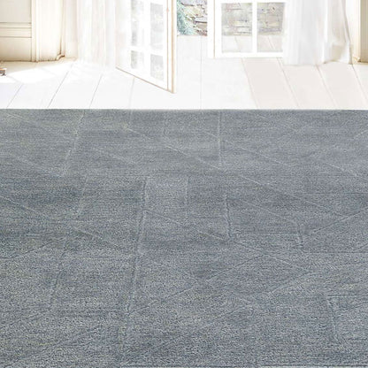 Relief Hand Tufted Wool Rug