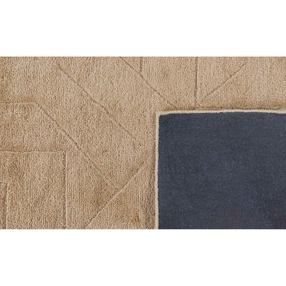 Relief Hand Tufted Wool Rug