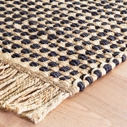 Kuba Handwoven Jute Rug