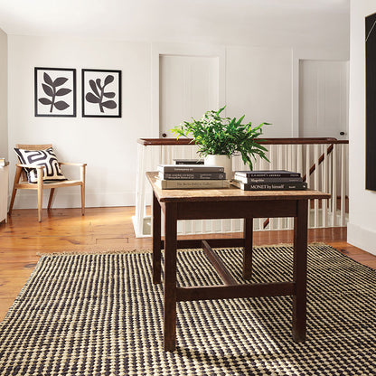 Kuba Handwoven Jute Rug