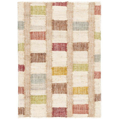 Mosaic Handwoven Jute Rug