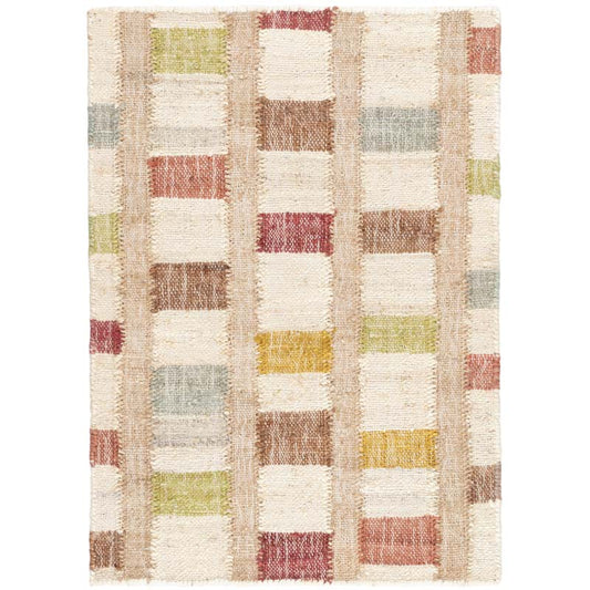 Mosaic Handwoven Jute Rug