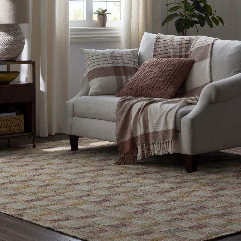Mosaic Handwoven Jute Rug