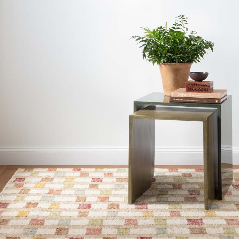 Mosaic Handwoven Jute Rug